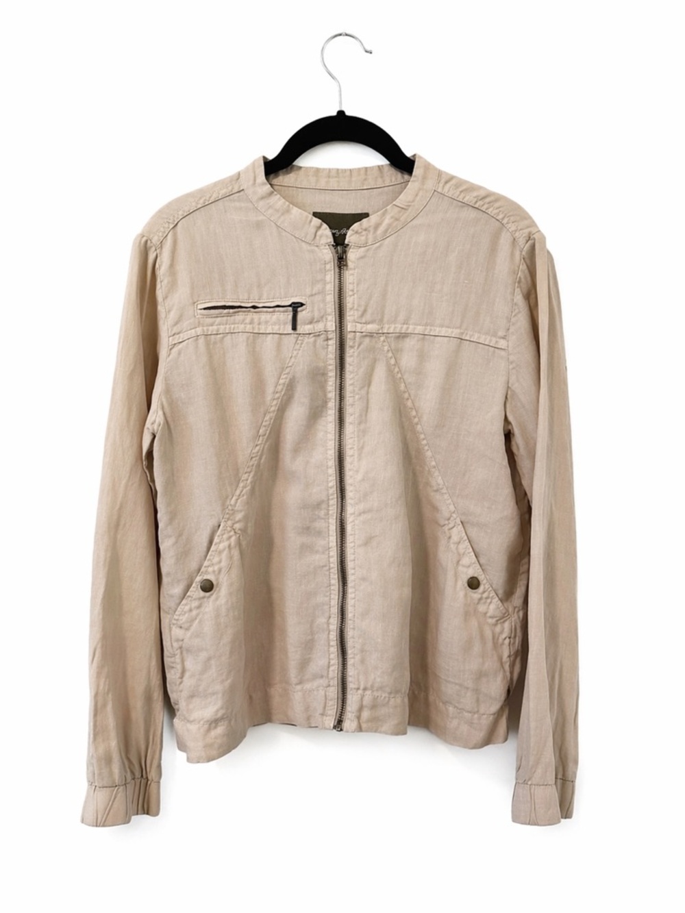 Tommy Bahama 100% Linen Jacket Sz XS Spring Natural Fibre Minimalist